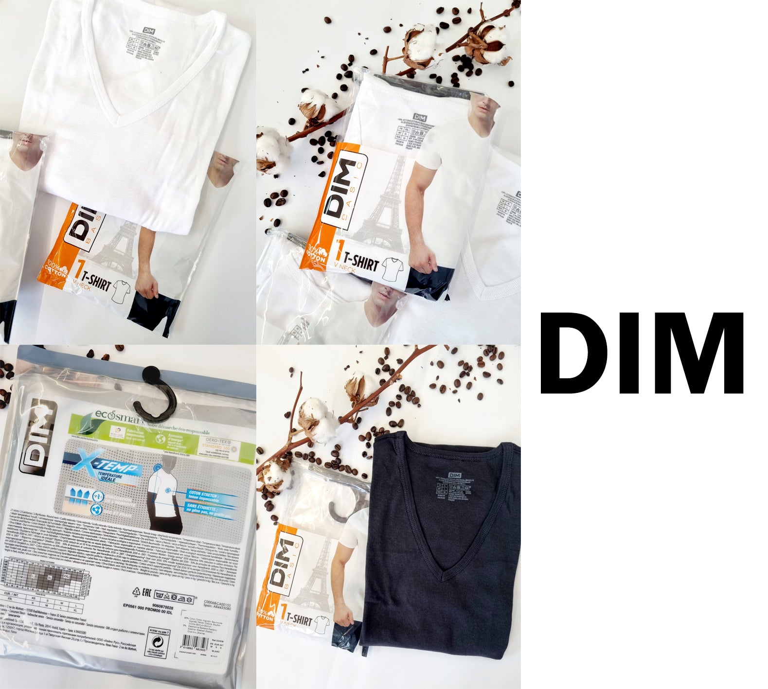 Men's T-shirts by DIM Men's T-shirts by DIM